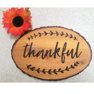 THANKFUL wall decor - NWT